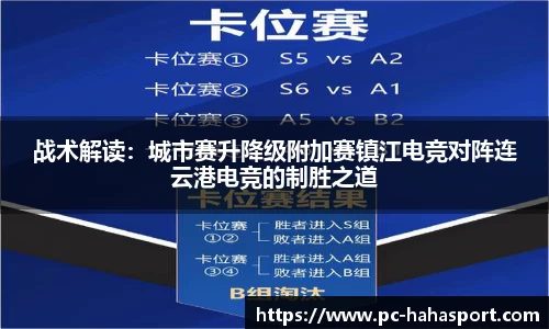 战术解读：城市赛升降级附加赛镇江电竞对阵连云港电竞的制胜之道